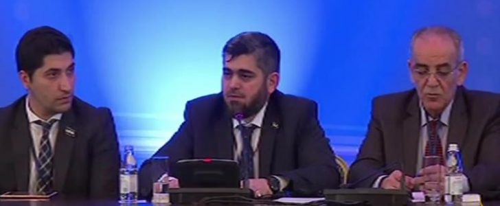 وفد المعارضة السورية فى أستانا يظفر بتعهد روسي بوقف الغارات الجوية على المناطق الخاضعة لسيطرتها