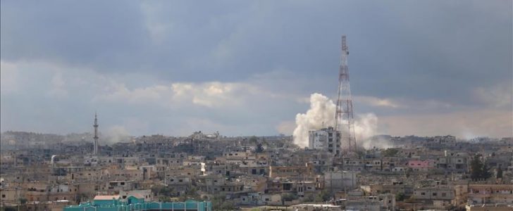 درعا تشهد تقدم للمعارضة وقصف روسي مكثف قبل أيام من جينيف