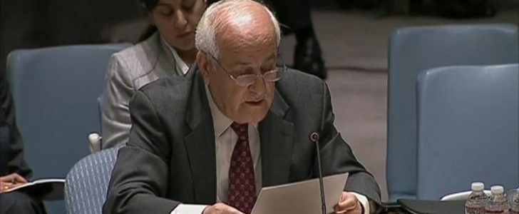 فلسطين تنتقد أعمال البلطجة الدولية لسحب التقرير الأممي حول سياسيات الفصل العنصرية الإسرائيلية
